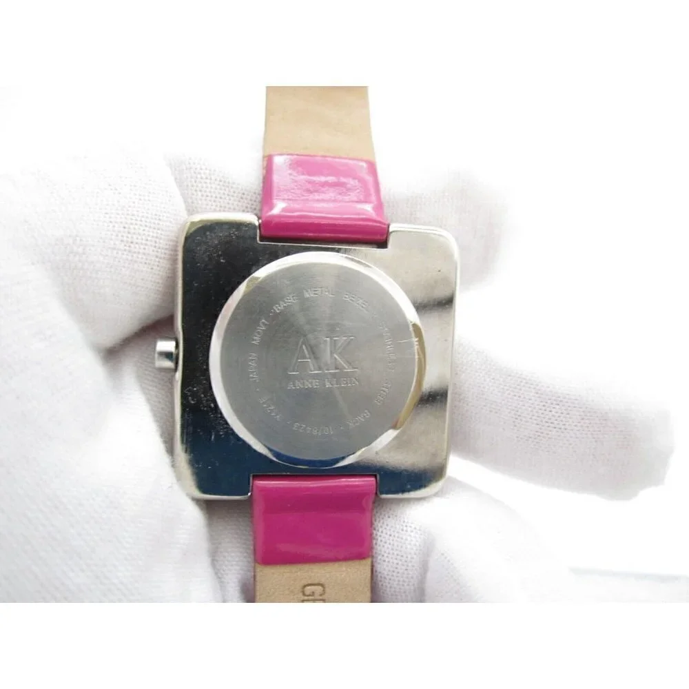 Women Anne Klein Quartz WR Analog 33mm‎ Dial Causal Watch (G128)